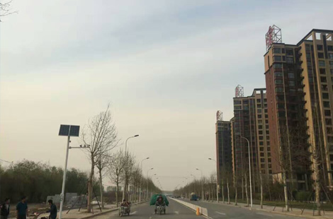 華通遠航太陽能供電設備監(jiān)控系統(tǒng)助力香河大愛城建設