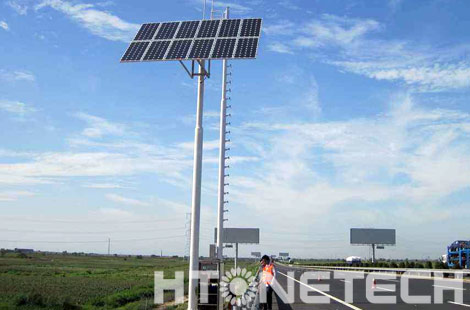 華通遠航公路工程太陽能監(jiān)控，照亮節(jié)能之路